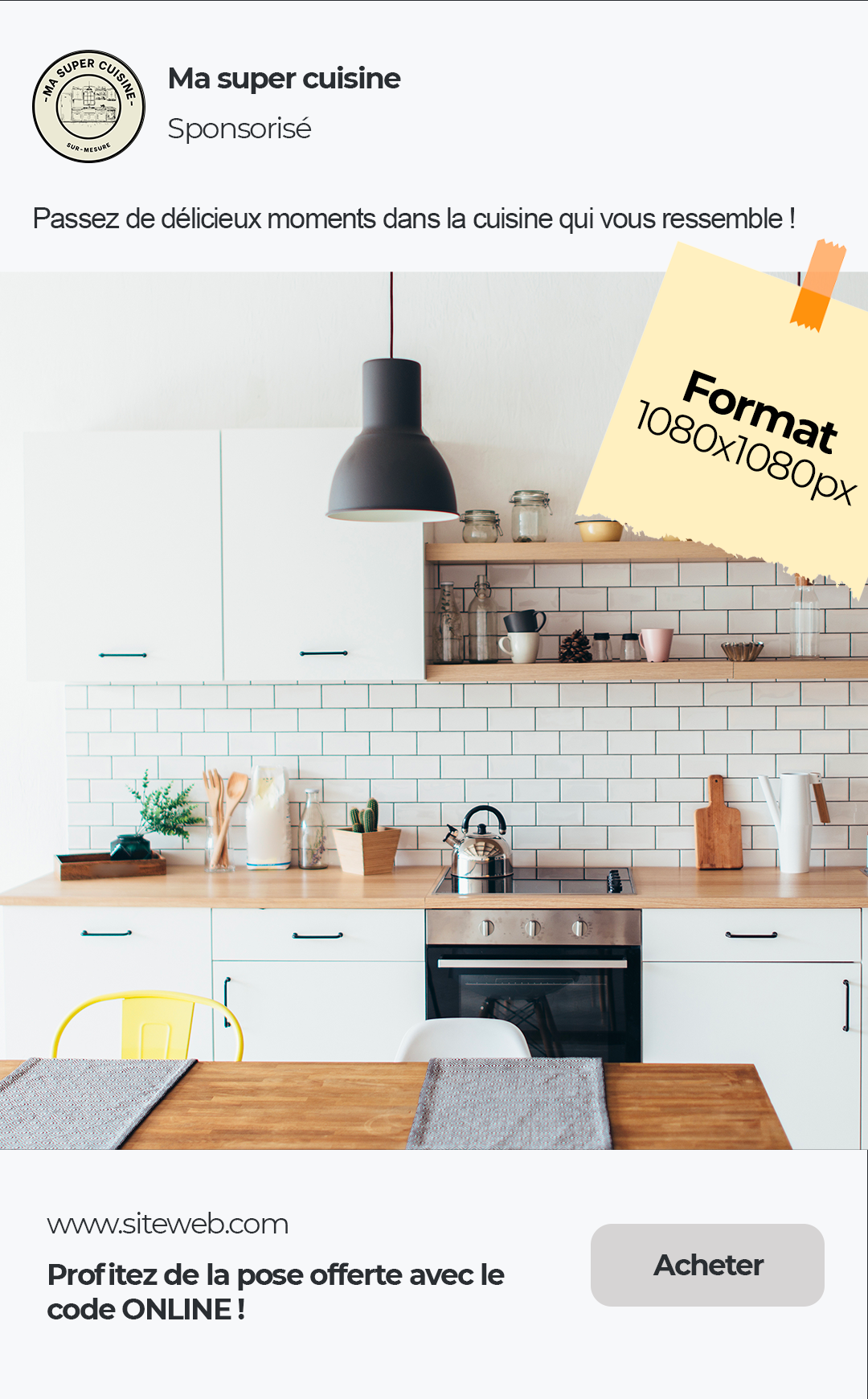 Publicite Simple Quels formats de visuels pour les publicités Facebook et Instagram ...