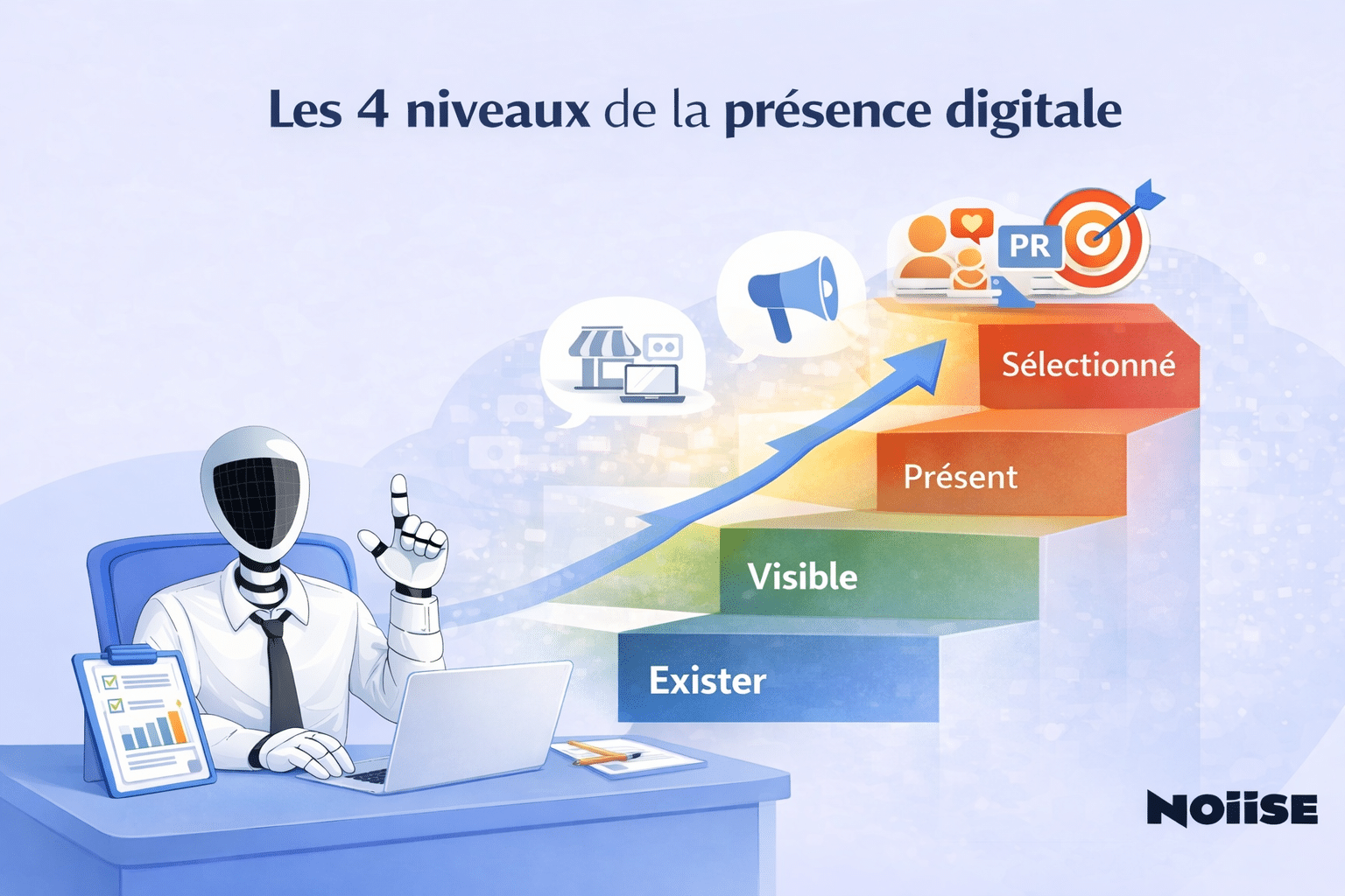Présence digitale - de l'existence à la sélection